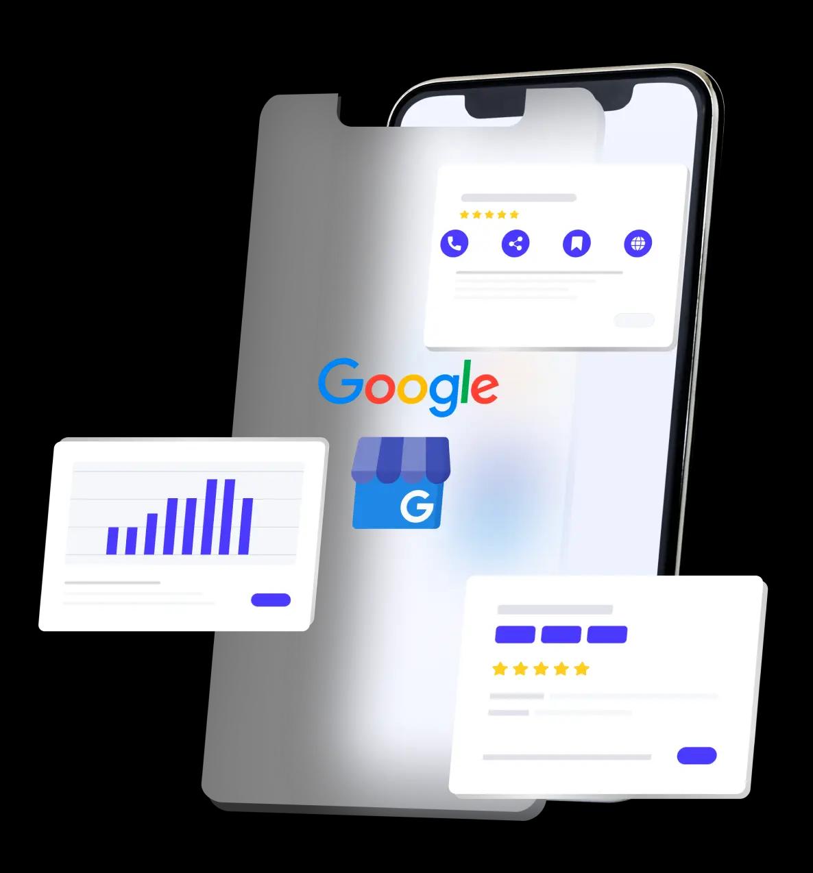 Google business card